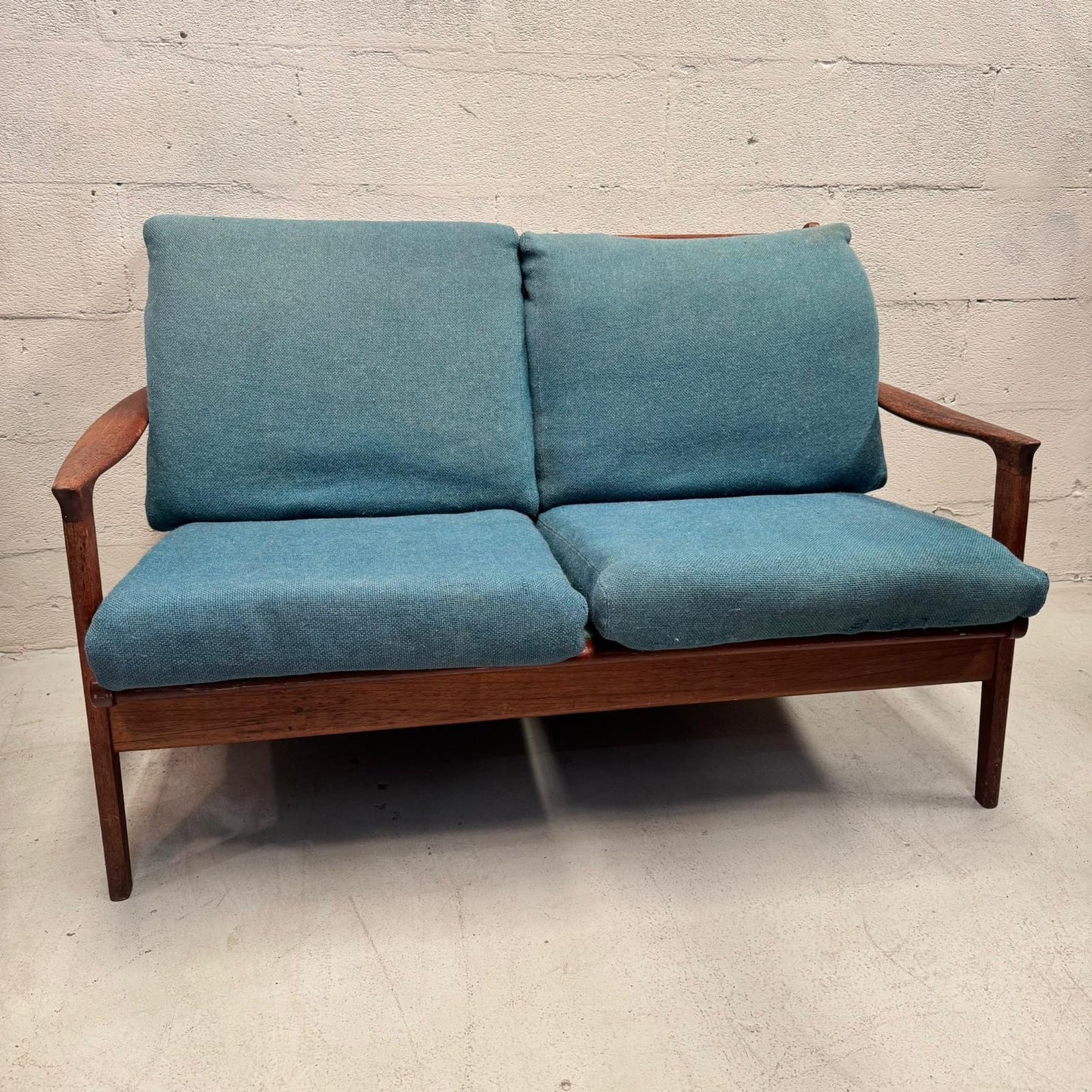 Original Parker Mid Century 2 Seater Loveseat