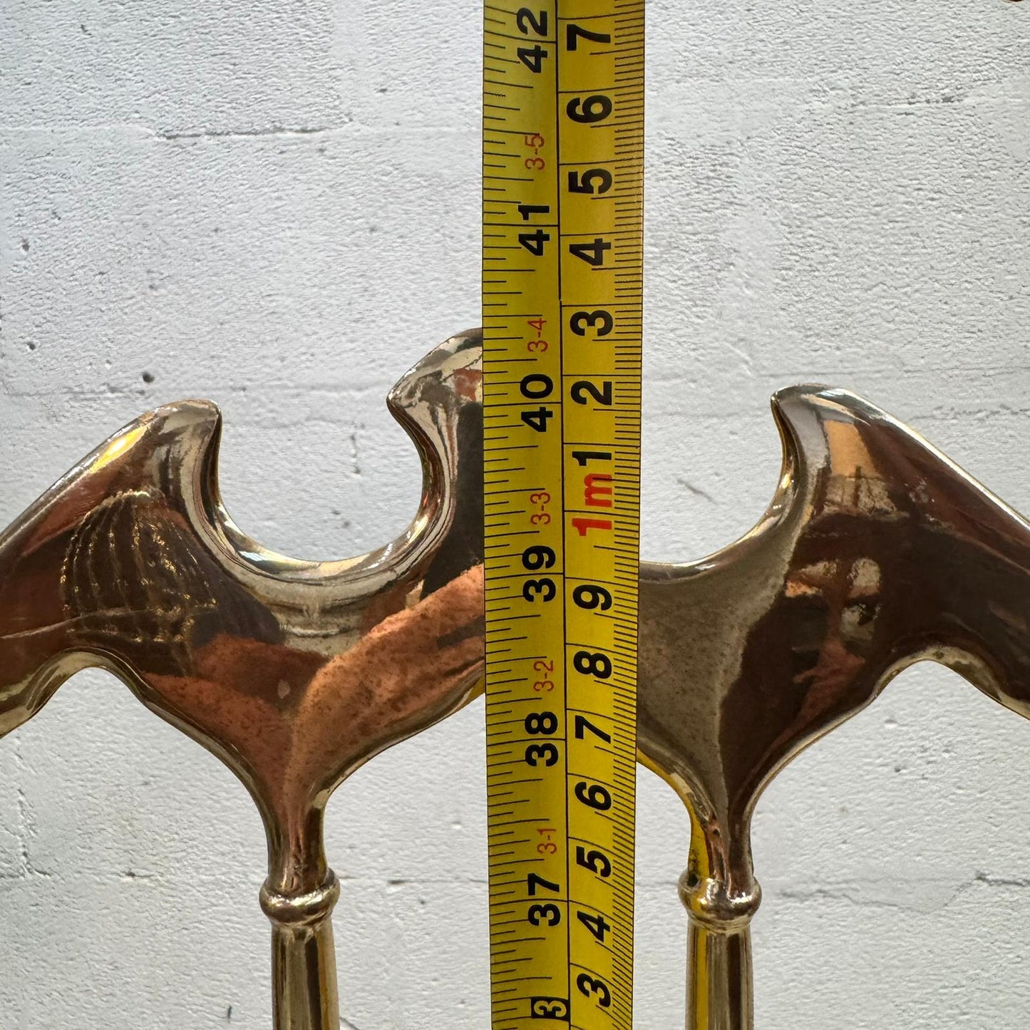 Chiavari Chairs Set Polished Brass Italy 1960s (4)