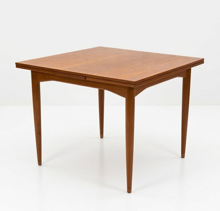 Mid Century Parker nordic square table with extension