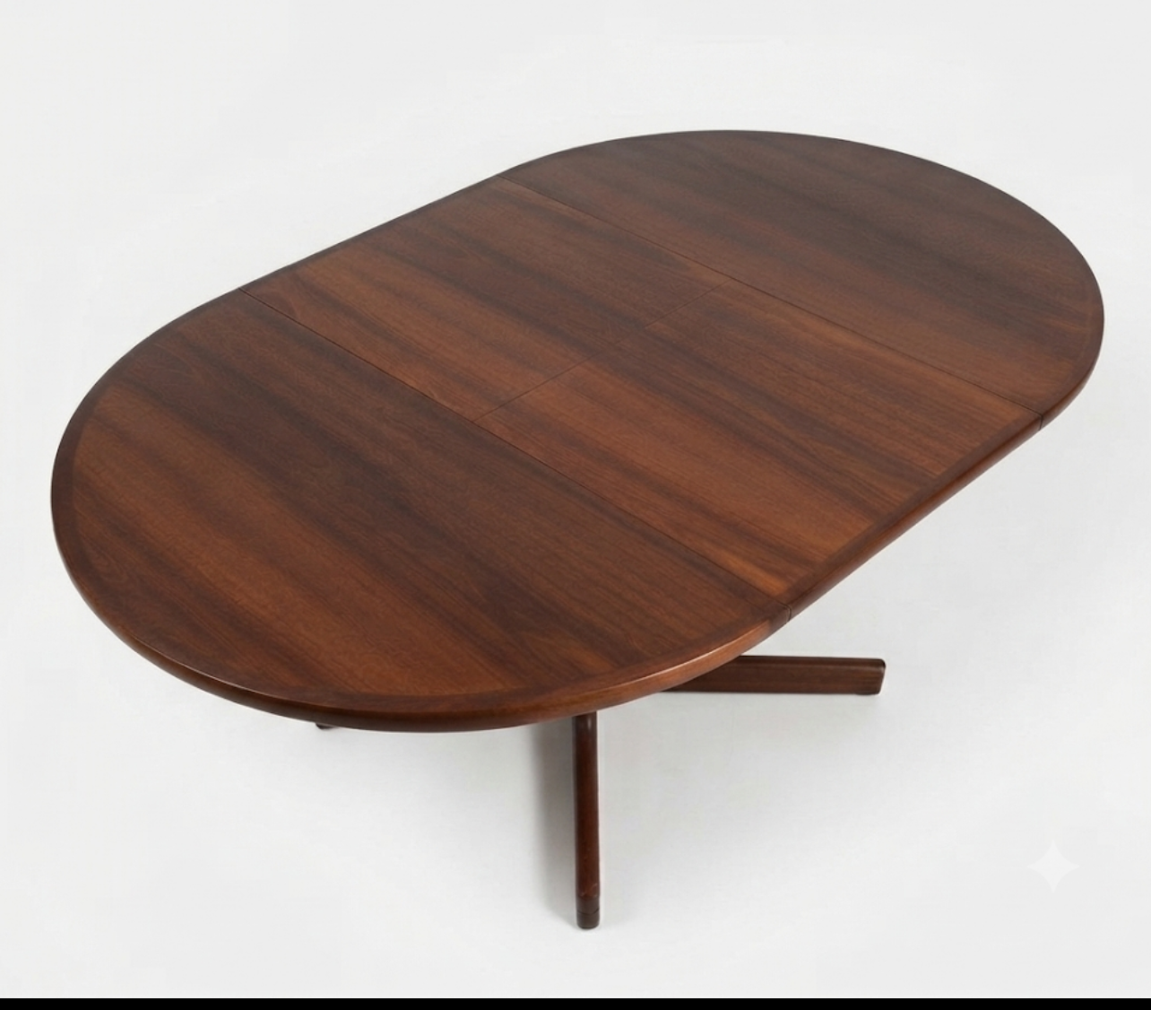Warren Catt Jarrah round extension table Mid-Century Australian 1970s