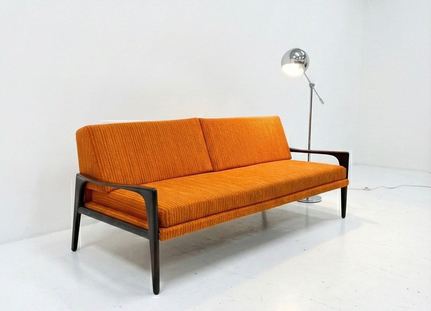 Fler lounge SC58 Norsk Divan sofa teak frame seating 1960s RARE
