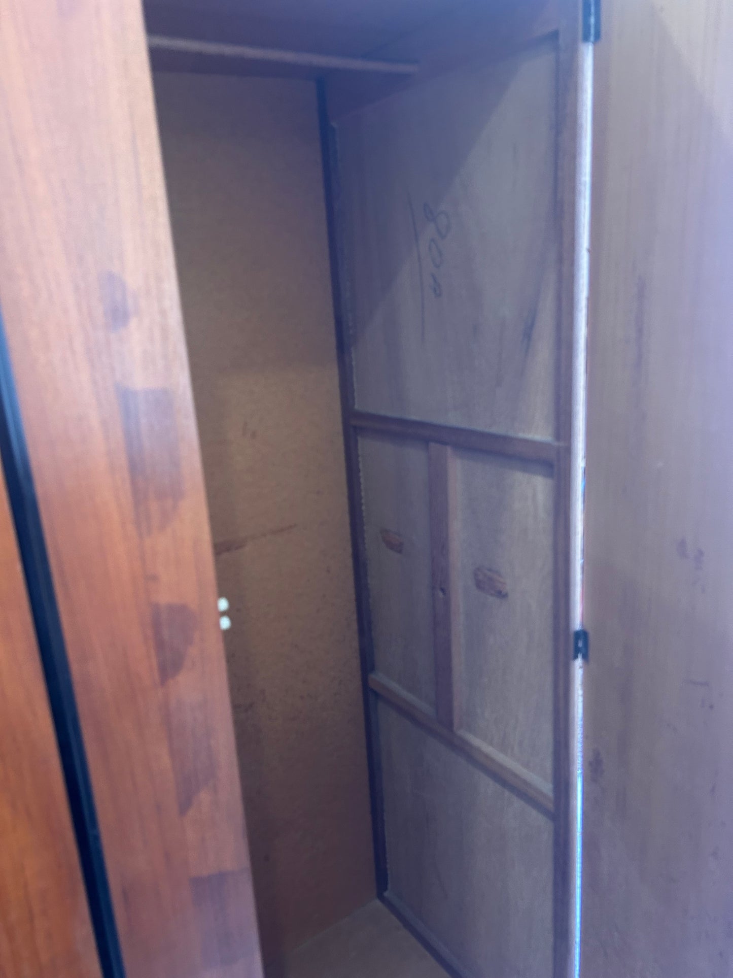 Mid Century wardrobe teak Parker style 1970s