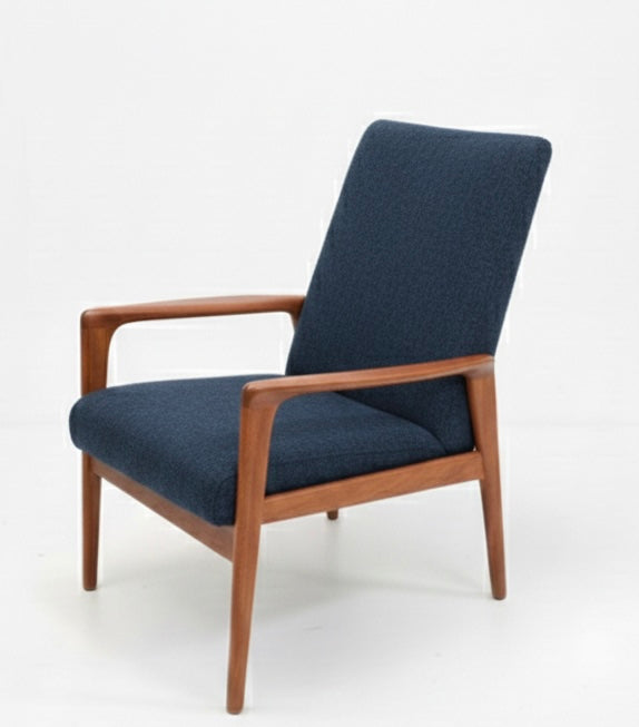 Mid Century Fler Armchair E71 teak chair Fred Lowen Custom Upholstery 3-4 week lead time