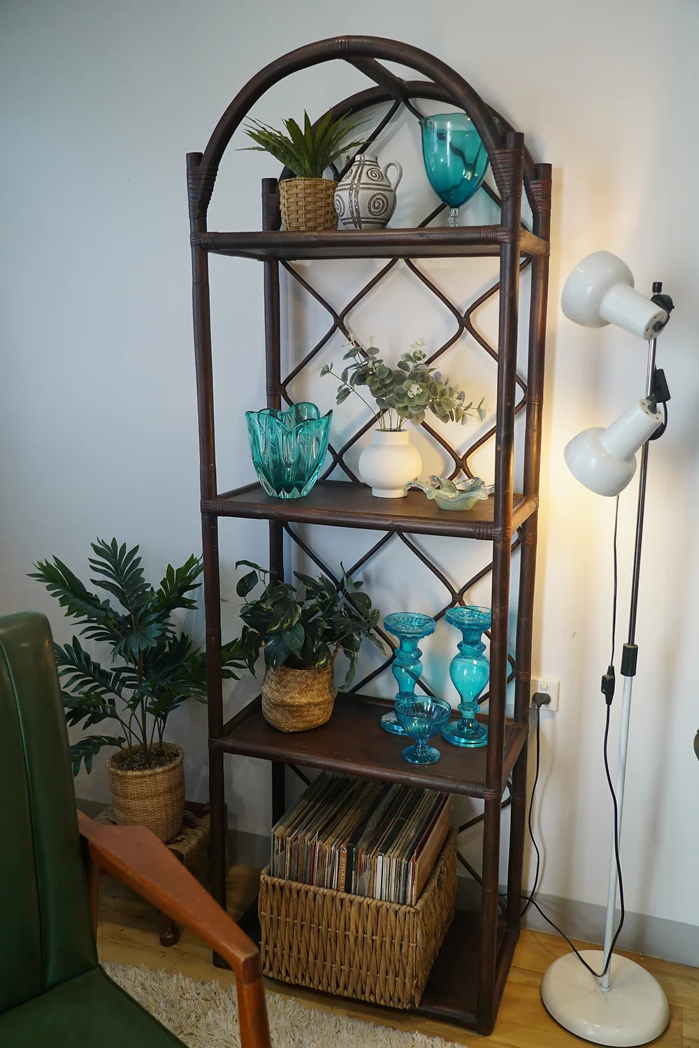 Cane/Wicker Shelf