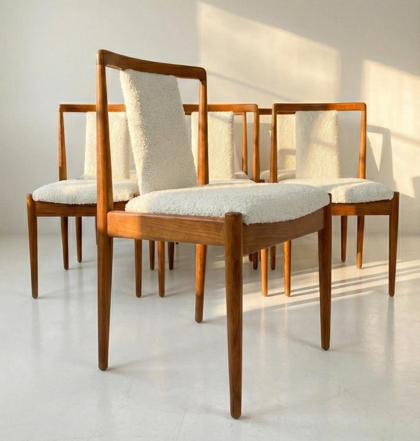 Mid Century Parker 88 short T back chair Blackwood Teak Custom order 3-4 weeks