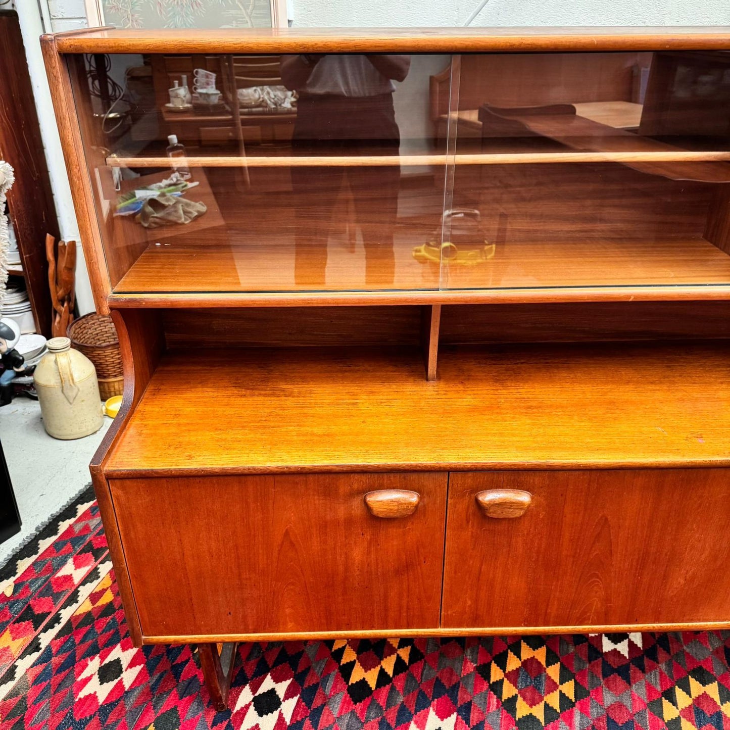 Mid Century Modern Teak Hutch by G Plan