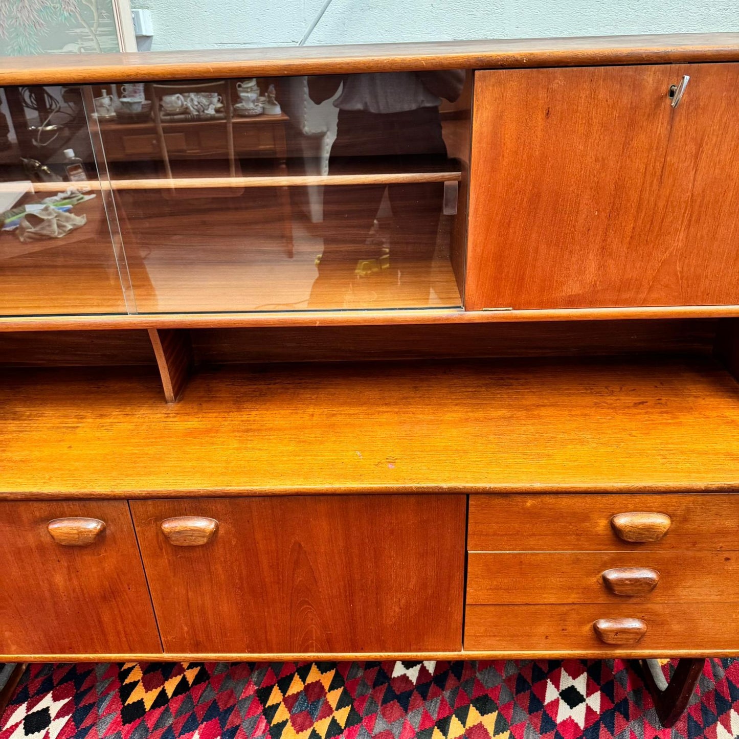 Mid Century Modern Teak Hutch by G Plan
