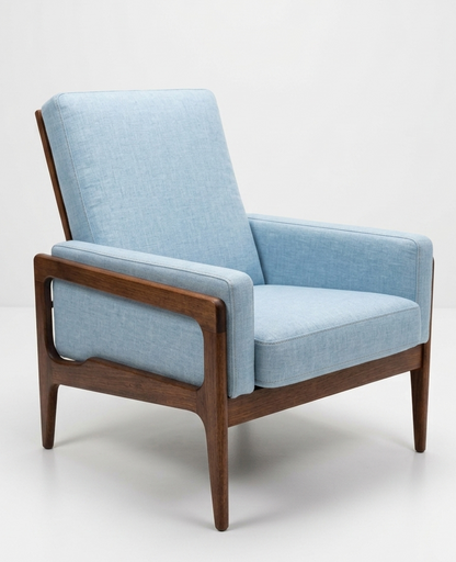 Mid Century Don Rex teak armchair retro vintage Custom Order