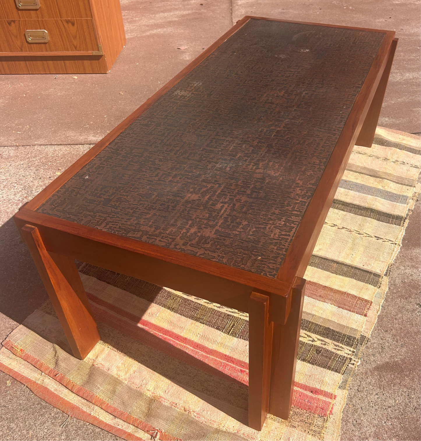 Parker Mid Century Copper table