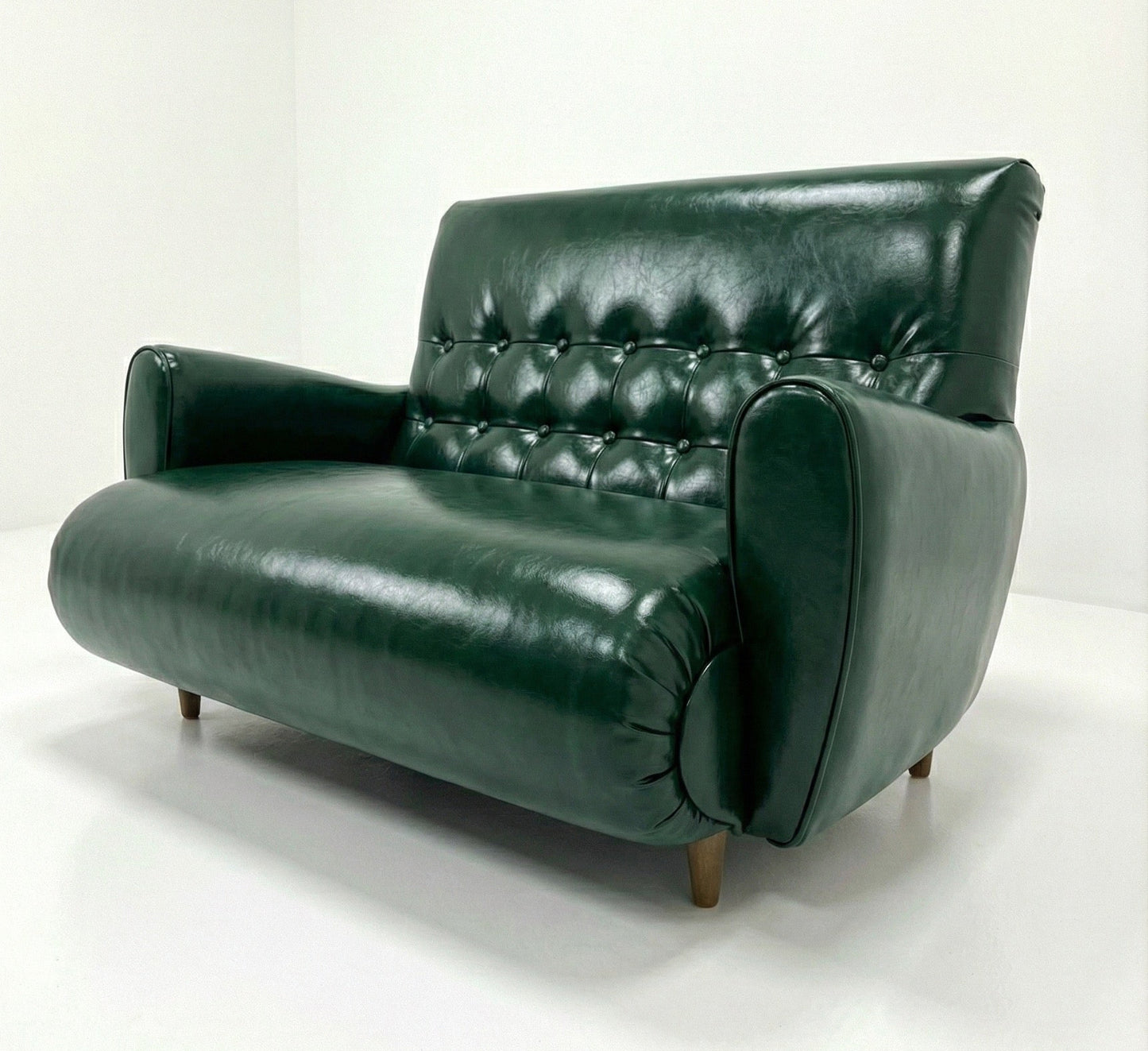 Vintage Sleepy Hollow two seater lounge sofa Custom Upholstery