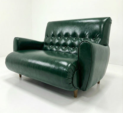 Vintage Sleepy Hollow two seater lounge sofa Custom Upholstery