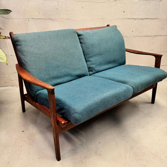 Original Parker Mid Century 2 Seater Loveseat