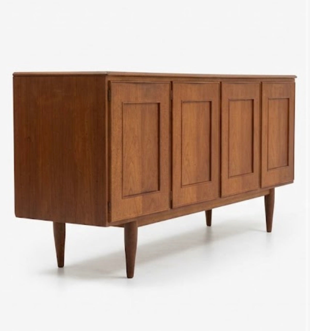 Mid Century Australian Burgess teak large sideboard