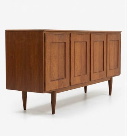 Mid Century Australian Burgess teak large sideboard