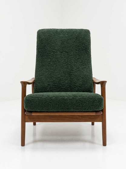 Mid Century Parker recliner teak Blackwood retro mcm armchair seating lounge 1960s