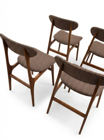 Elite Mid Century chairs retro set of four