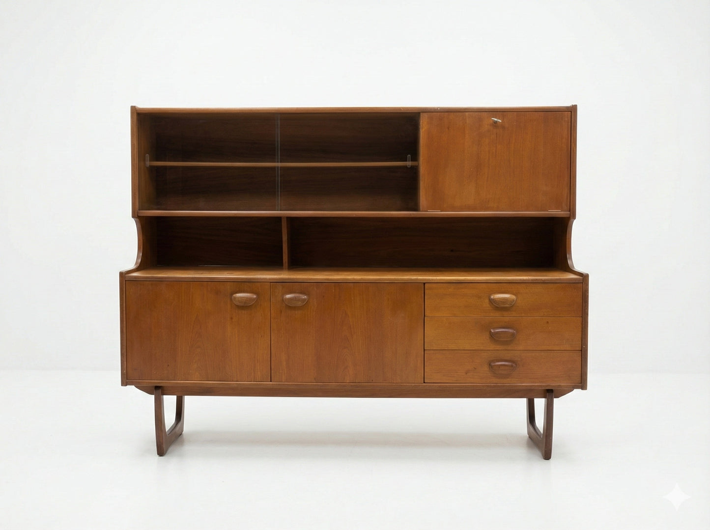 Mid Century Modern Teak Hutch by G Plan