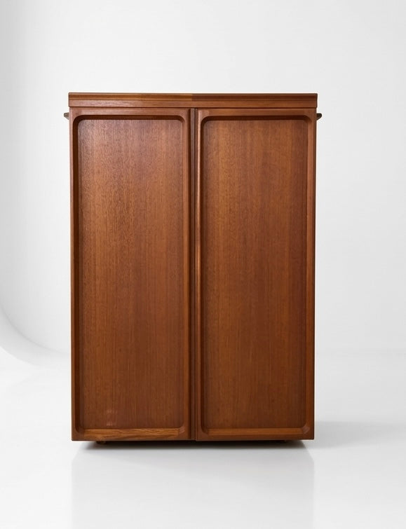 Mid Century RARE Chiswell Bar Cart unit cabinet buffet sideboard teak Australian retro
