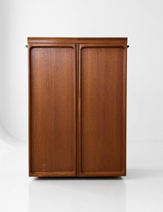 Mid Century RARE Chiswell Bar Cart unit cabinet buffet sideboard teak Australian retro