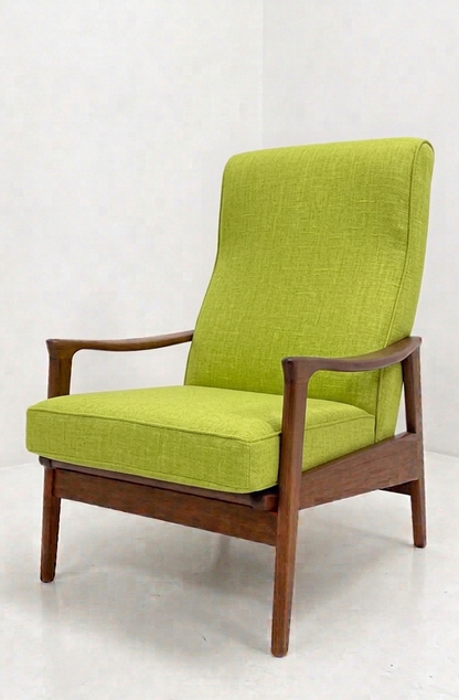 Mid Century Parker recliner teak Blackwood retro mcm armchair seating lounge 1960s