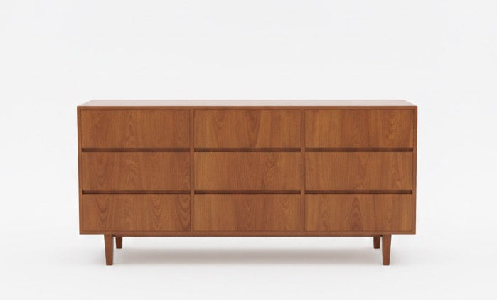 Mid Century Danish teak vintage chest of draws sideboard dresser retro storage mcm 70s era