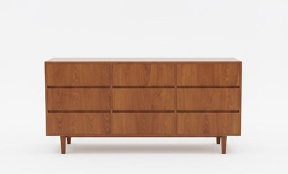 Danish Teak Chest of Drawers & Dresser — 1970s