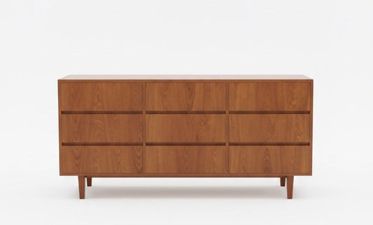 Mid Century Danish teak vintage chest of draws sideboard dresser retro storage mcm 70s era