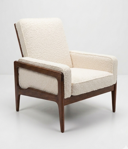 Mid Century Don Rex teak armchair retro vintage Custom Order