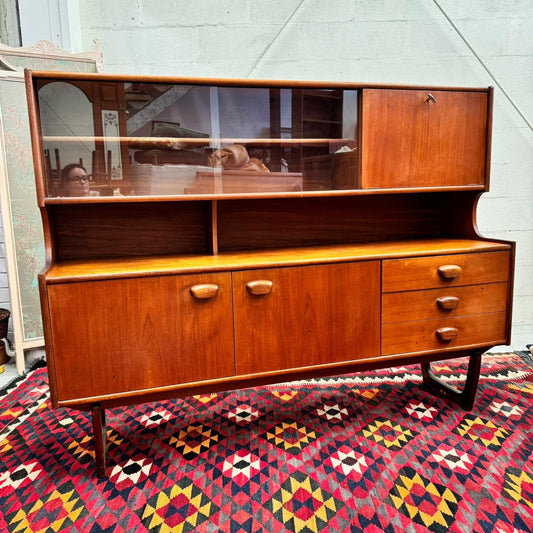 Mid Century Modern Teak Hutch by G Plan