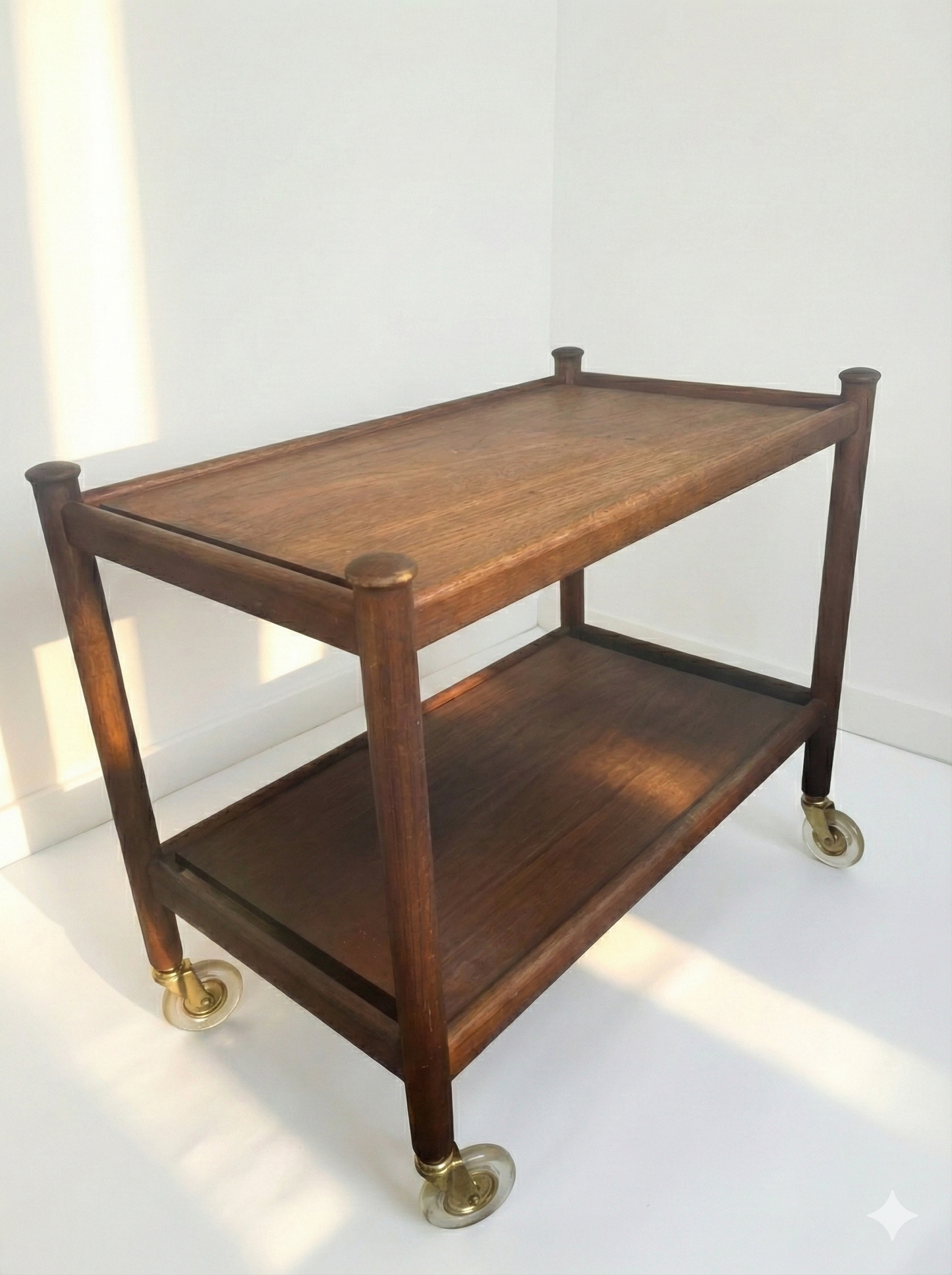 Mid Century Parker No 143 drinks trolley bar cart retro 1970s teak