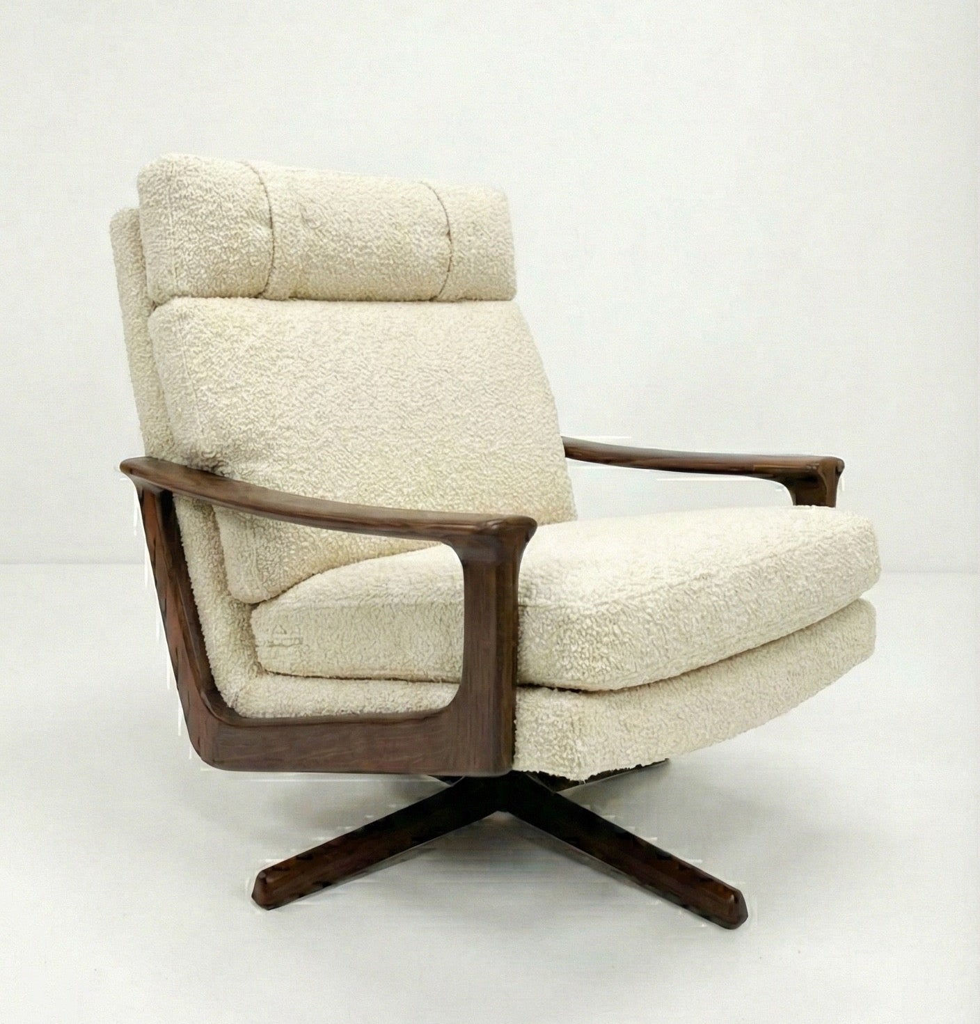 Tessa T21 swivel chair Custom order teak