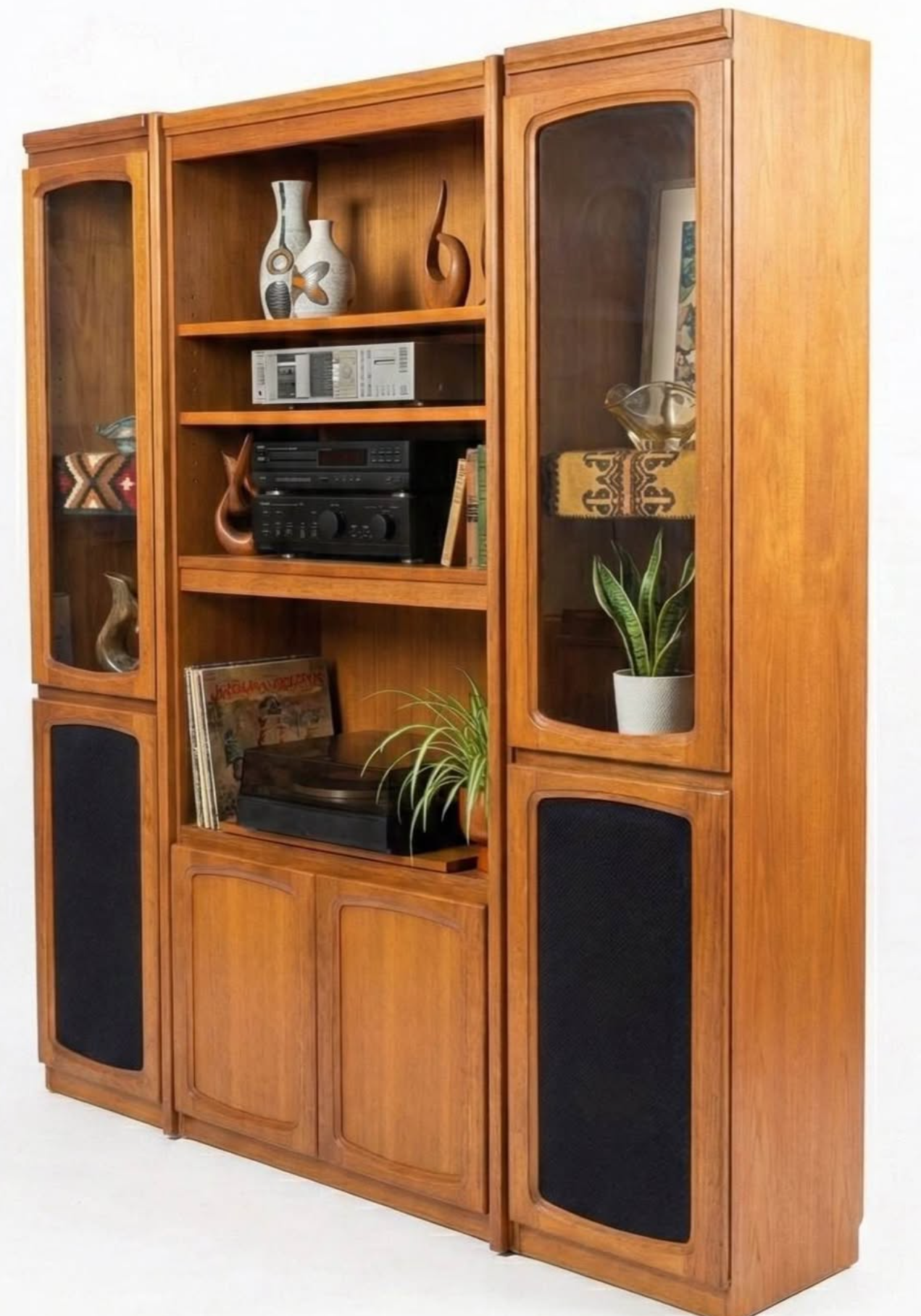 Mid Century Chiswell entertainment unit three piece