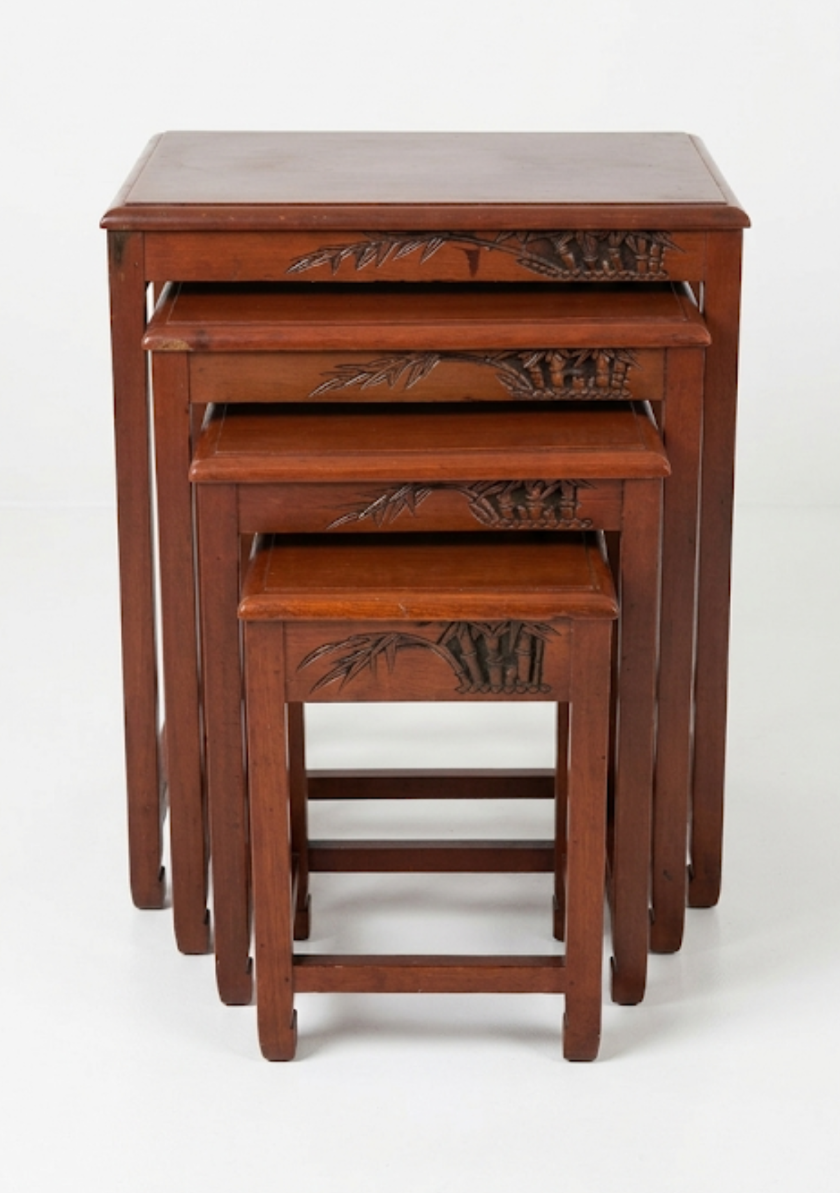 Mid Century timber nesting tables