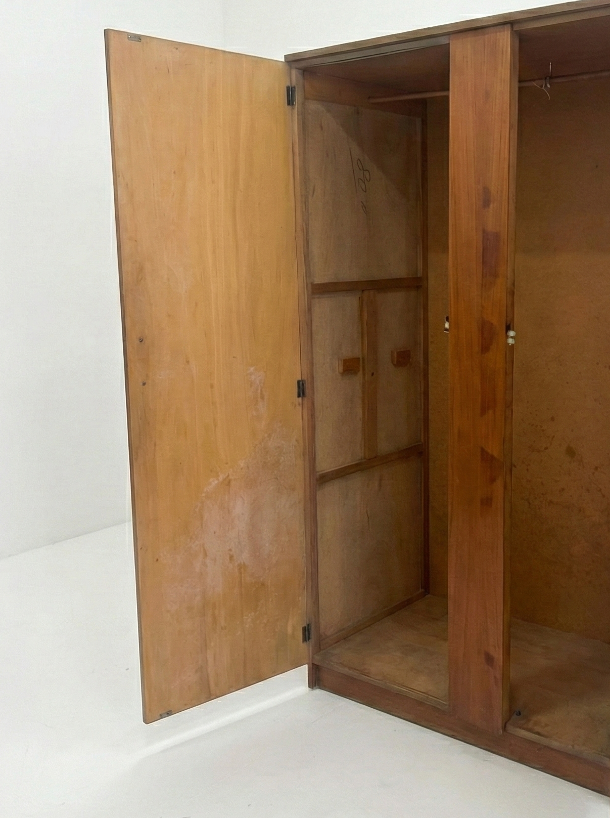 Mid Century wardrobe teak Parker style 1970s