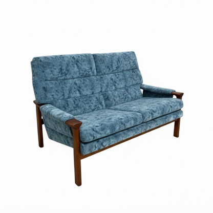 Mid Century Australian two seater Tessa Lounge Custom Upholstery order 3-4 week lead time