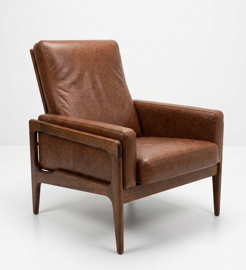 Mid Century Don Rex teak armchair retro vintage Custom Order