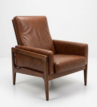 Mid Century Don Rex teak armchair retro vintage Custom Order