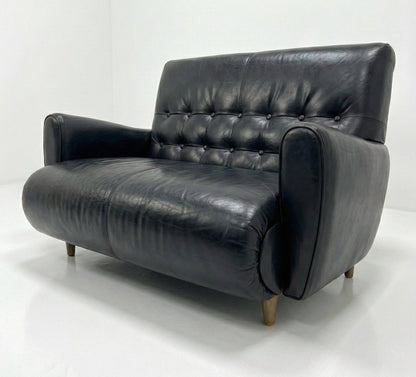 Vintage Sleepy Hollow two seater lounge sofa Custom Upholstery