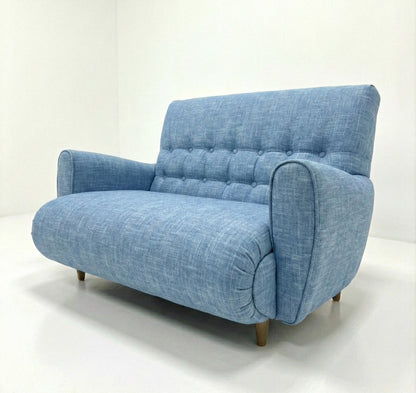 Vintage Sleepy Hollow two seater lounge sofa Custom Upholstery