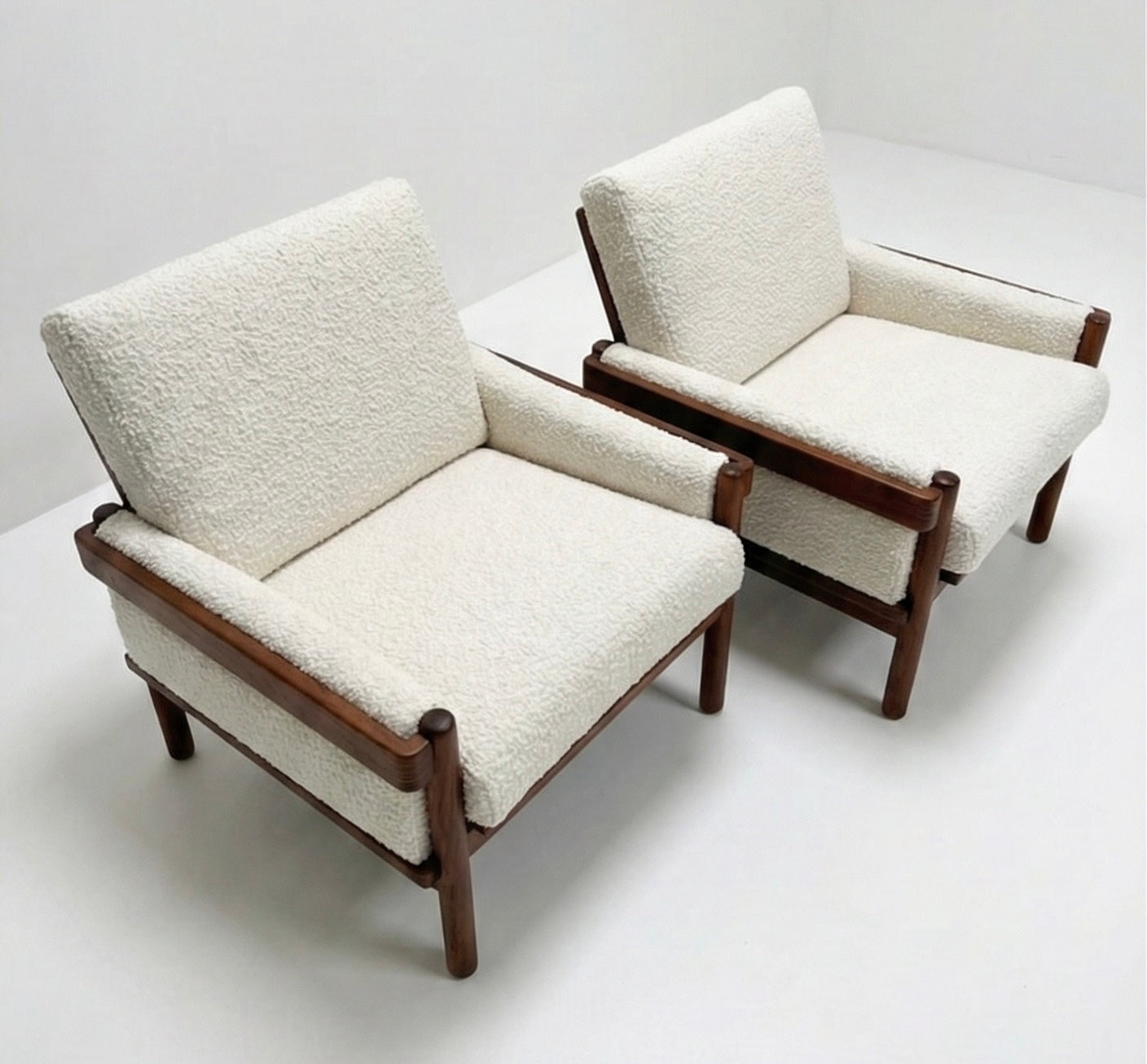 Danish Deluxe Rifka armchair seat Custom order with new upholstery fabric