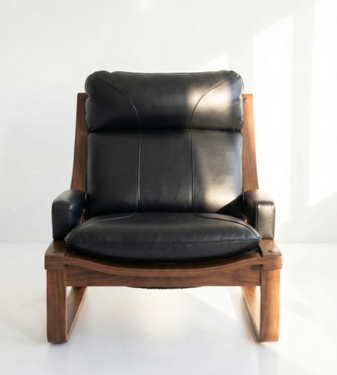 Mid Century Tessa T4 Fred Lowen retro sling chair teak frame Custom Order