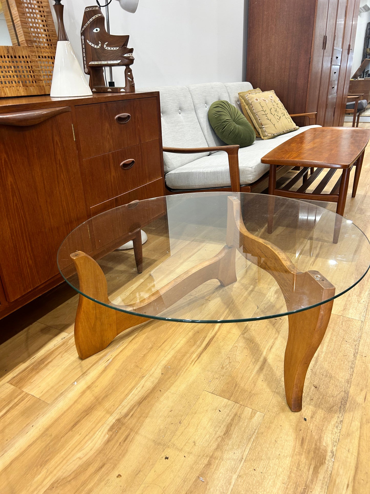 Mid Century Noguchi style coffee table