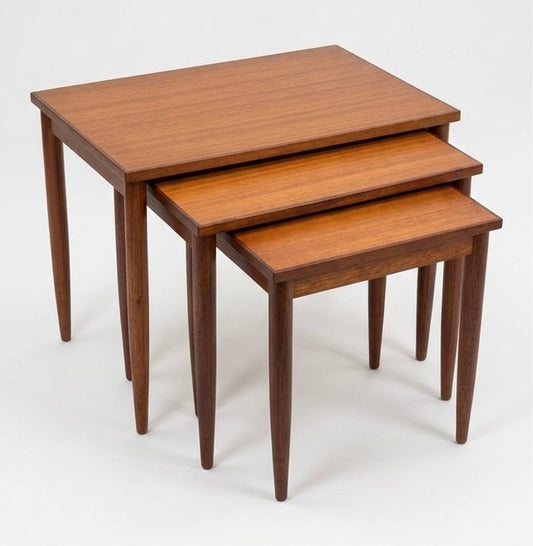 Elite Parker-Era Teak Nesting Tables