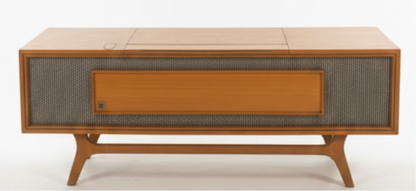 General Electric Radiogram Record Player Sideboard — 1960s