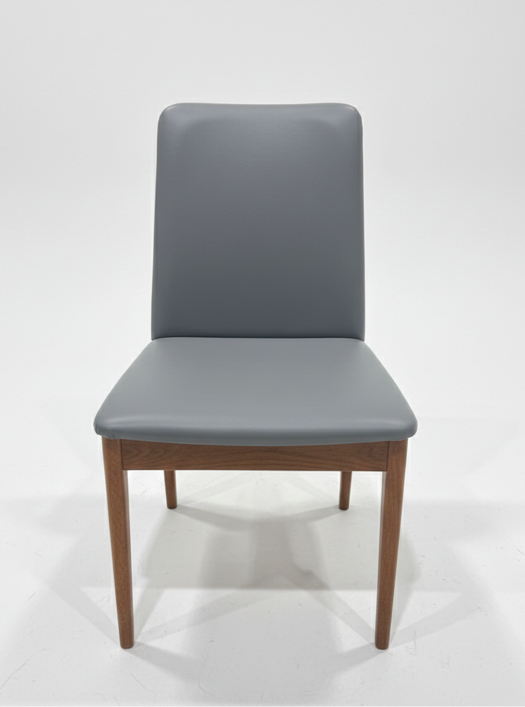 Mid Century Noblett teak chairs Custom Set of 6 Upholstery 3-4 week lead time