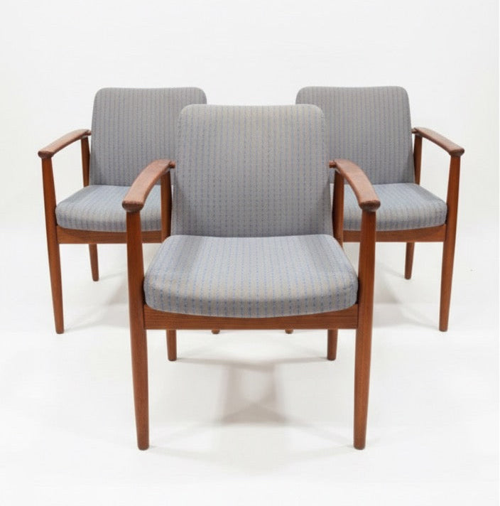 Set of Three Home/Business Timber Frame Armchairs