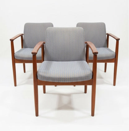 Set of Three Home/Business Timber Frame Armchairs