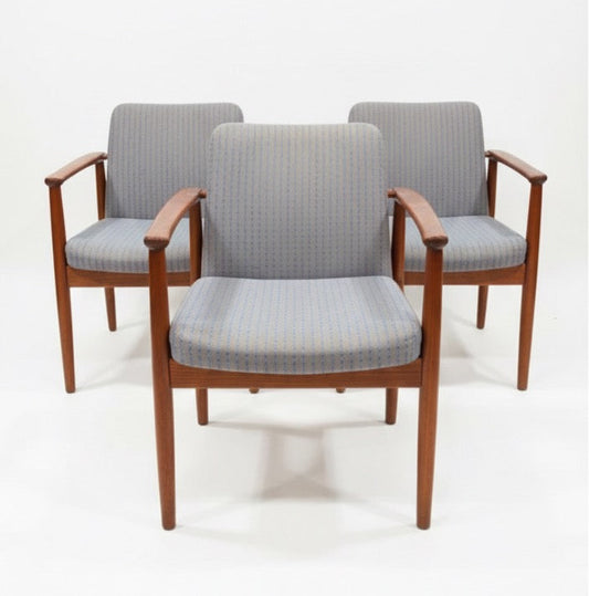 Set of Three Home/Business Timber Frame Armchairs