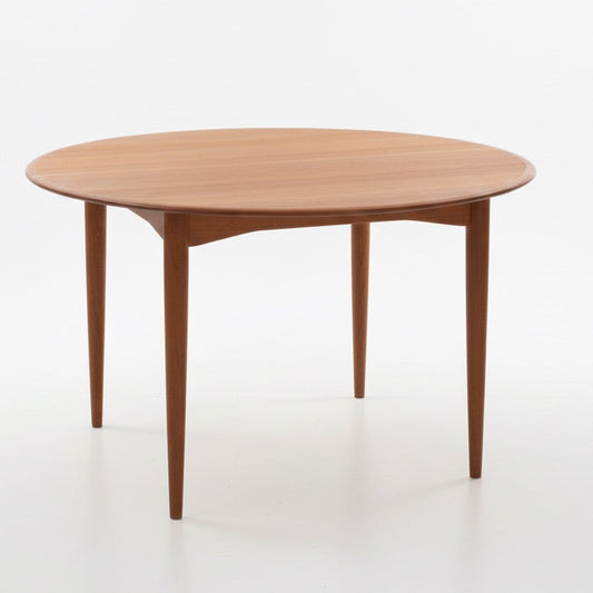 Mid Century Nordic Parker Round Dining Table