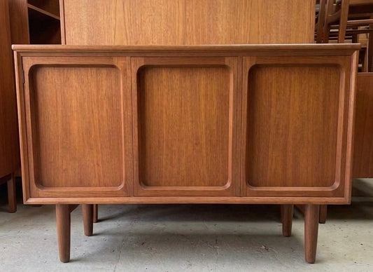 Mid Century Chiswell teak three door cabinet